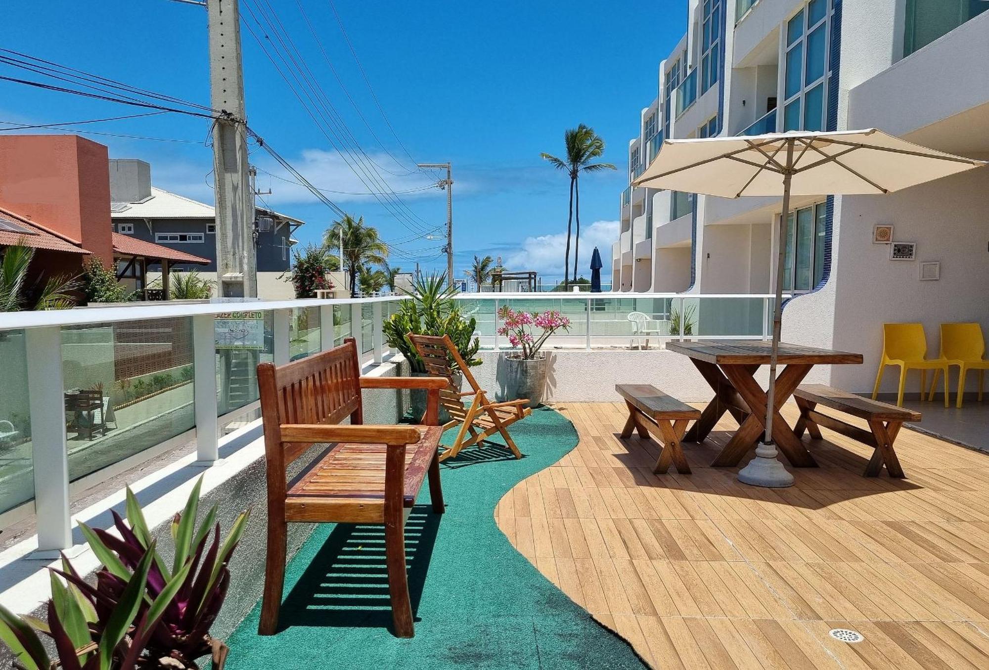 Areias Do Mar | 2 Quartos Garden Familia A113 Barra de São Miguel Exterior foto